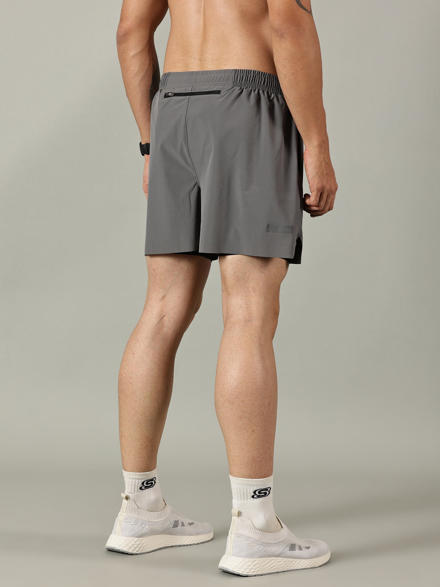 2-in-1 Distance Shorts with Tights, 5 inch