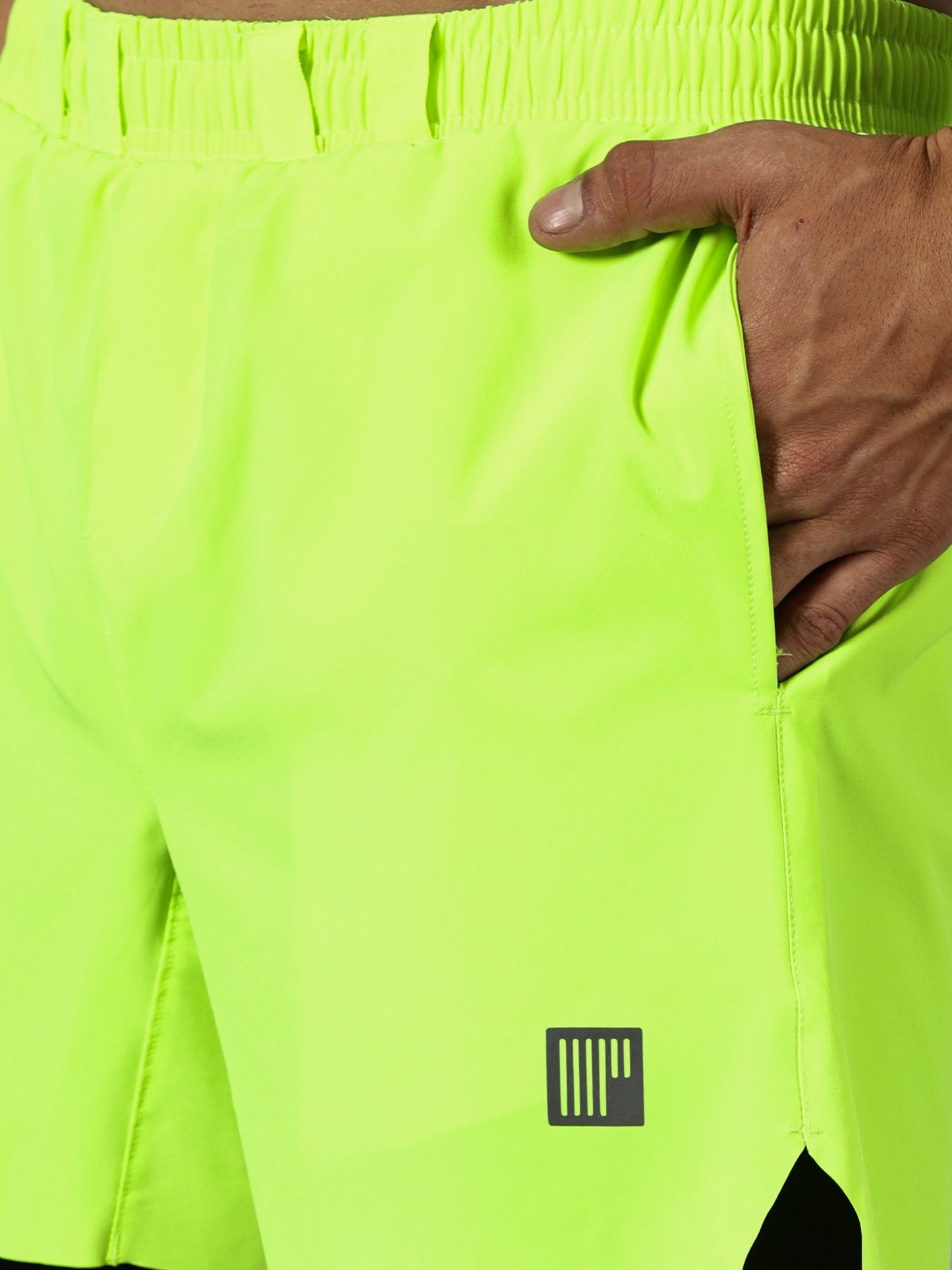 2-in-1 Distance Shorts with Tights, 5 inch