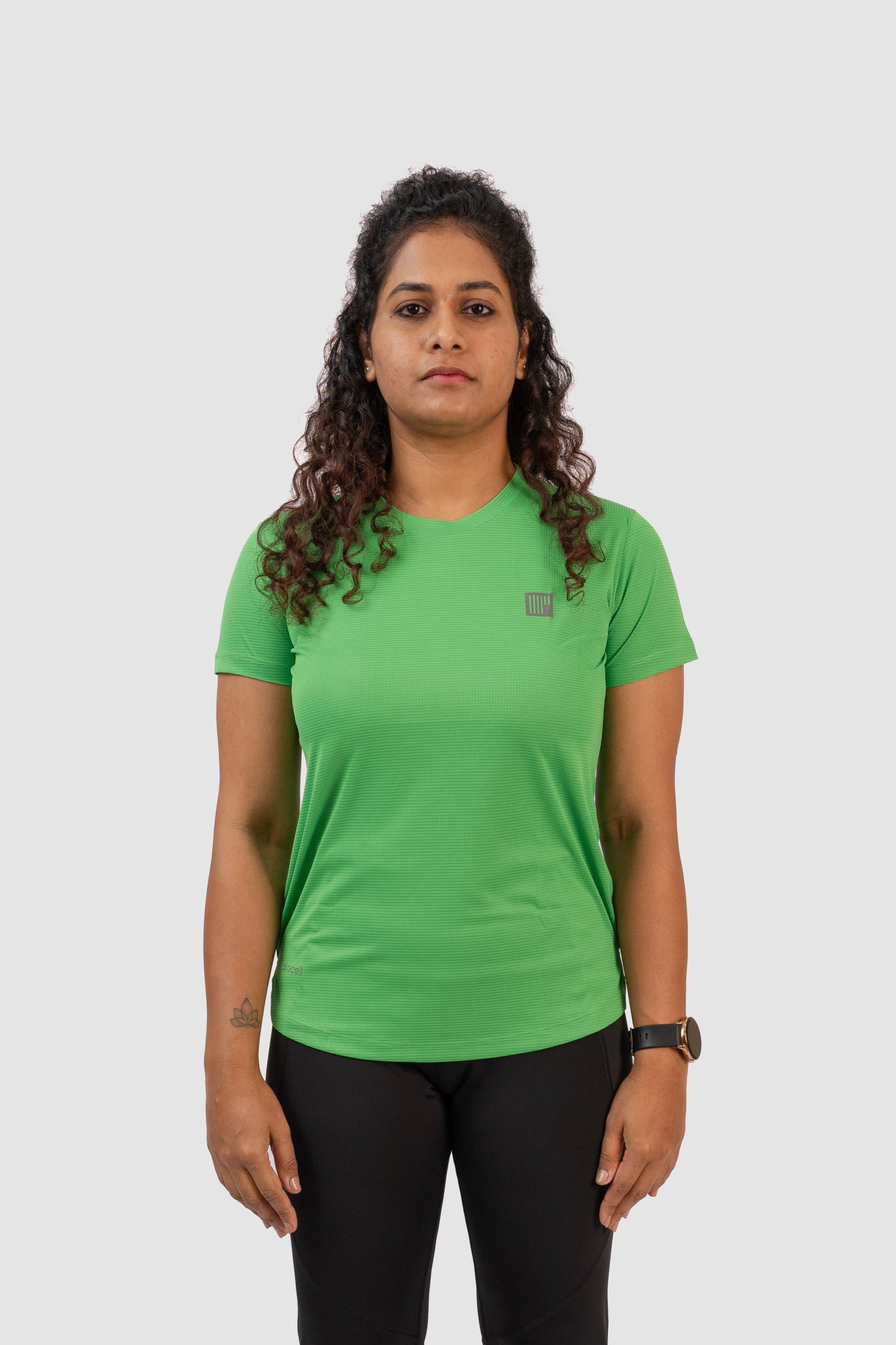 Women Active Tee- Green