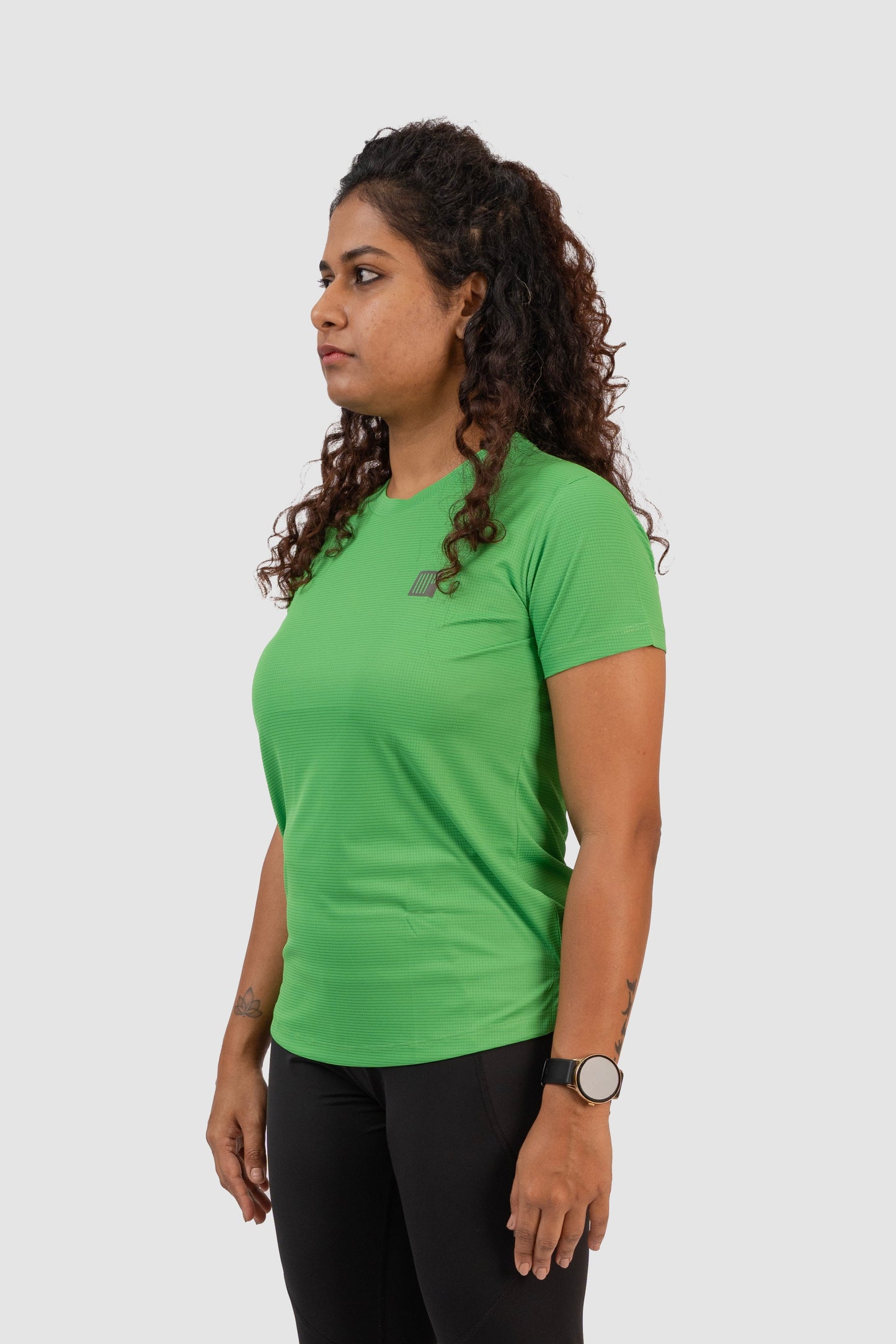 Women Active Tee- Green