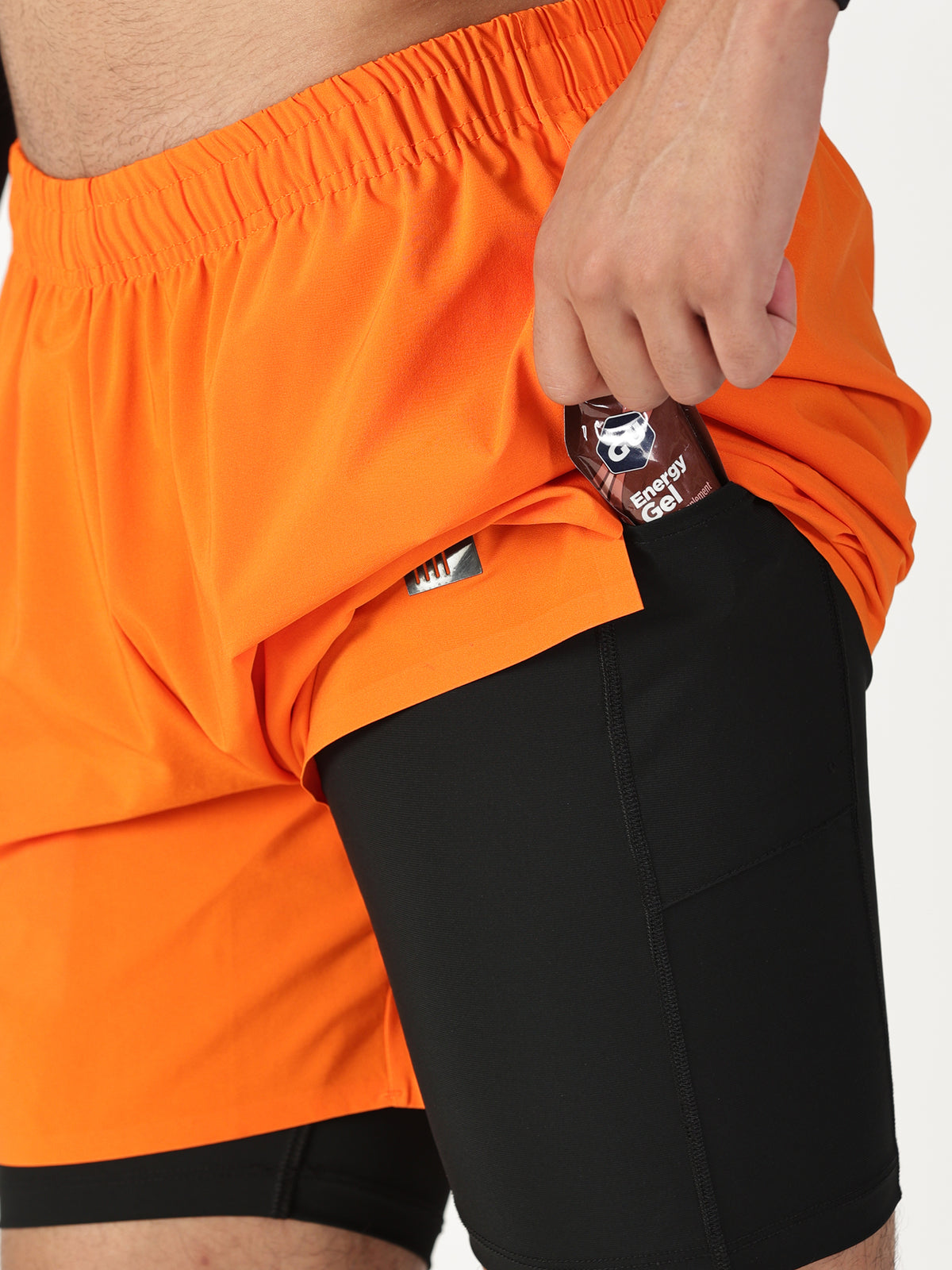 2-in-1 Distance Shorts with Tights, 5 inch