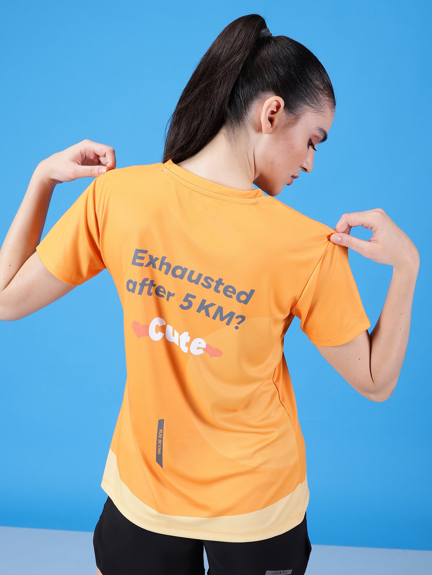 Women Running Tee - Cute