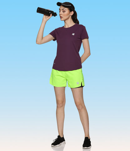 Women Distance Shorts - 2 in 1 with Tights