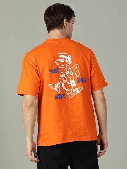 Oversized Tee - Sunset Miles