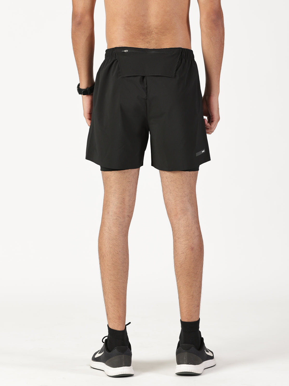 2-in-1 Distance Shorts with Tights, 5 inch