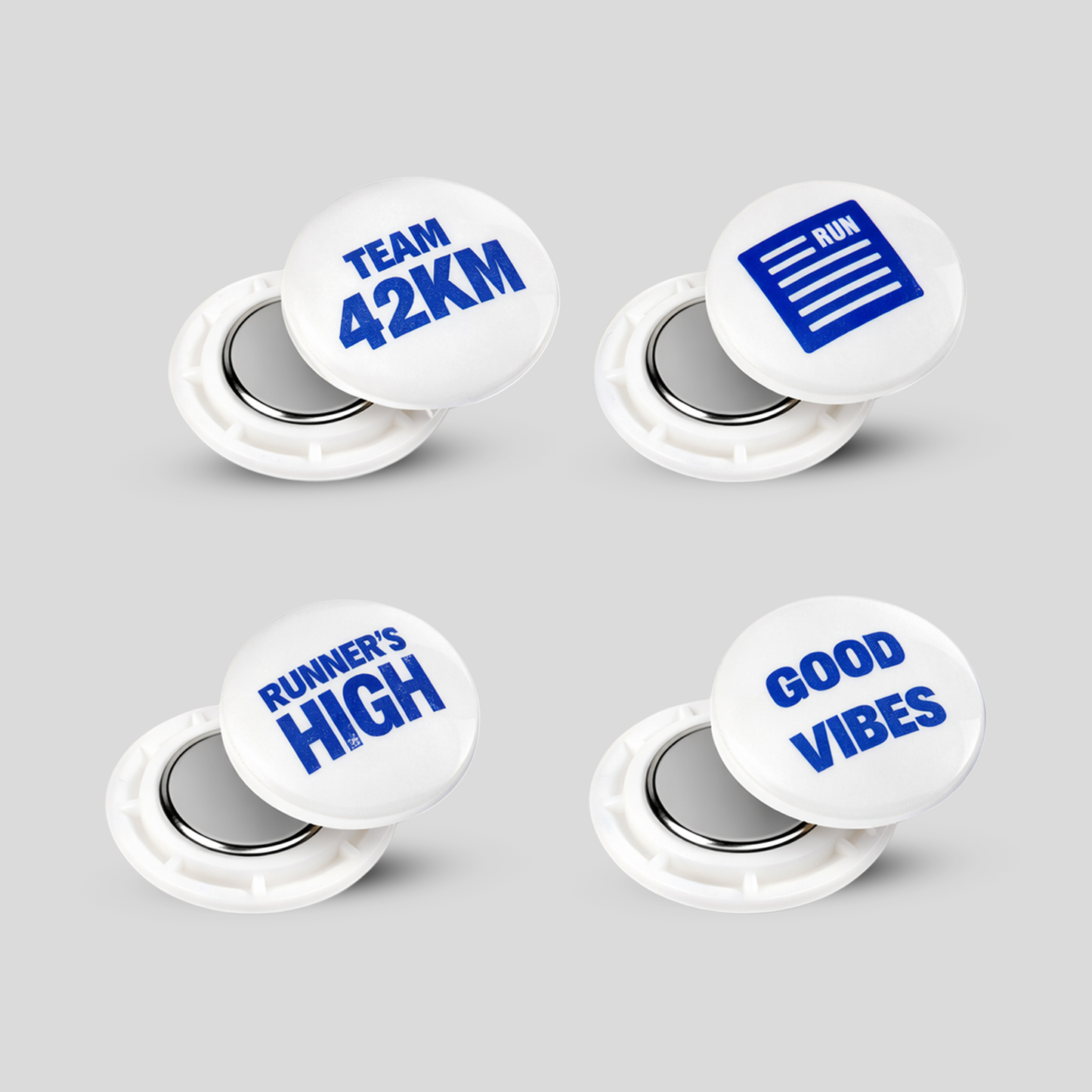 Magnetic Bib Pins - Set of 4