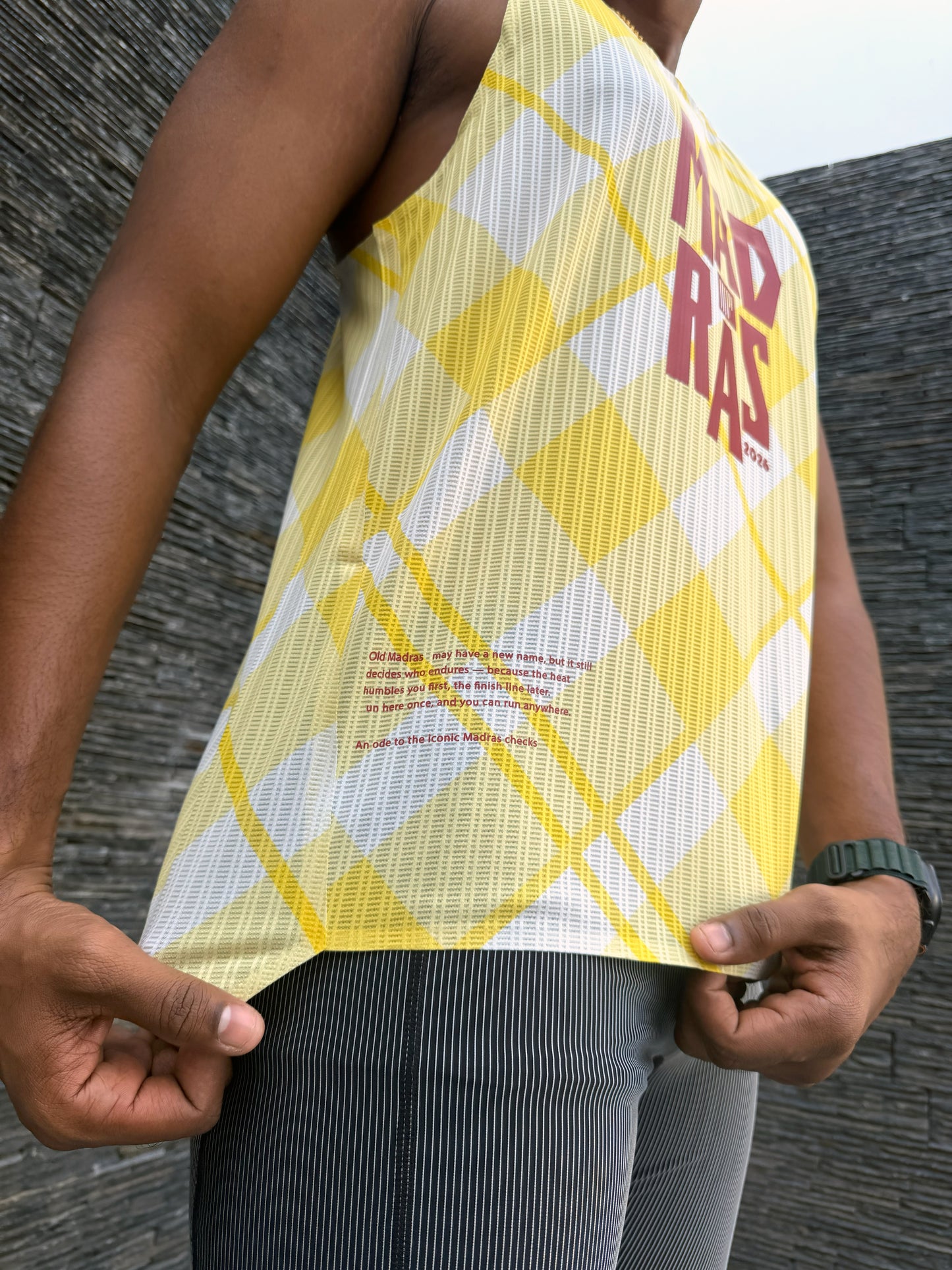 Madras Singlet (limited edition)