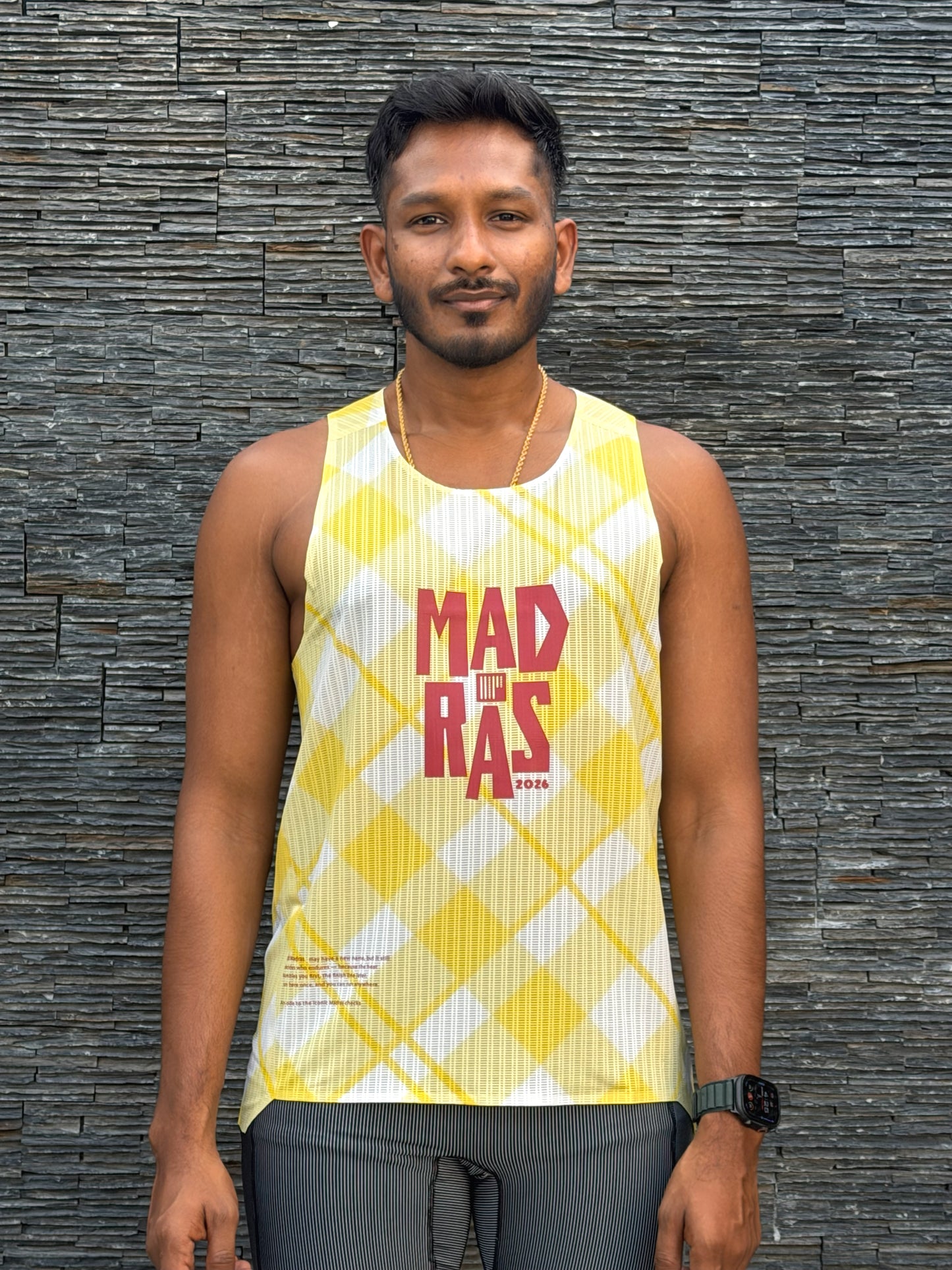 Madras Singlet (limited edition)