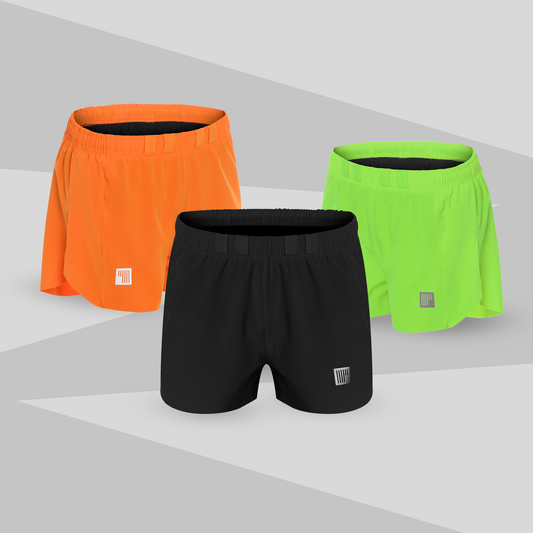 Race Shorts, 3 inch Combo (Pack of 3)