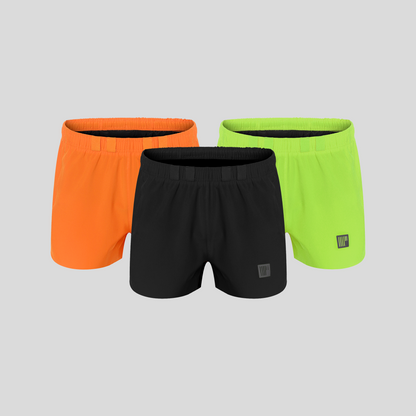 Race Shorts, 3 inch, 3-Pack