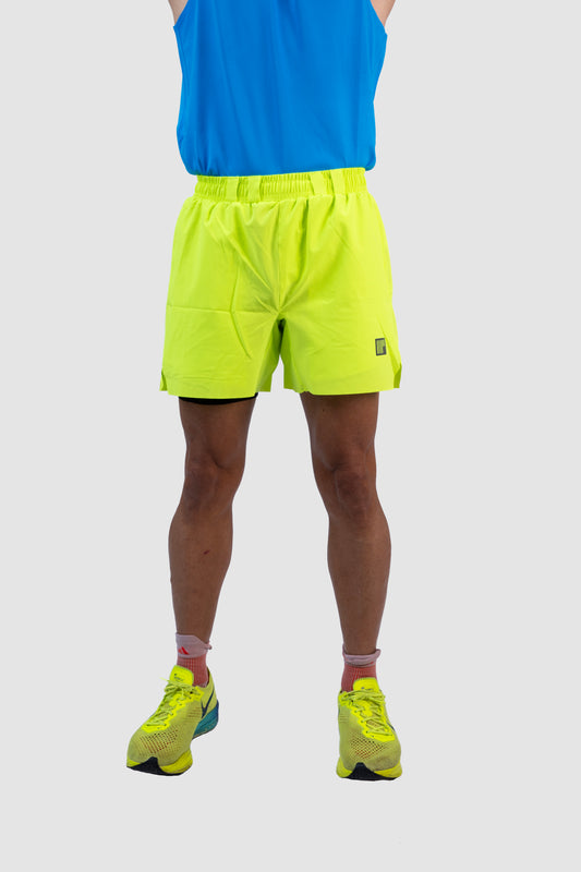 2-in-1 Distance Shorts with Tights, 5 inch