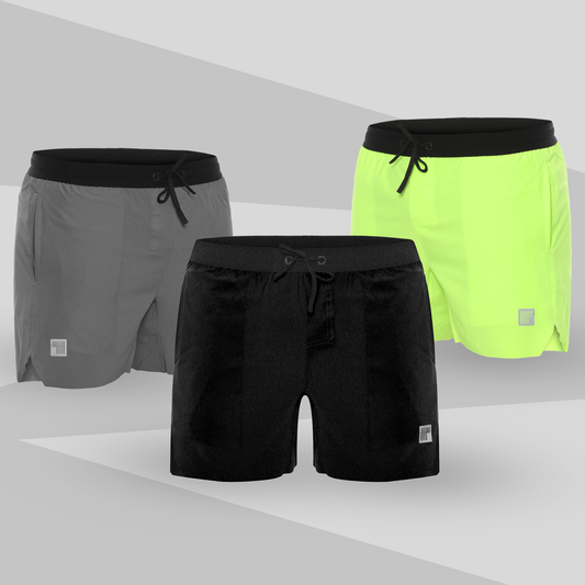 Active Shorts, 5 inch Combo (Pack of 3)