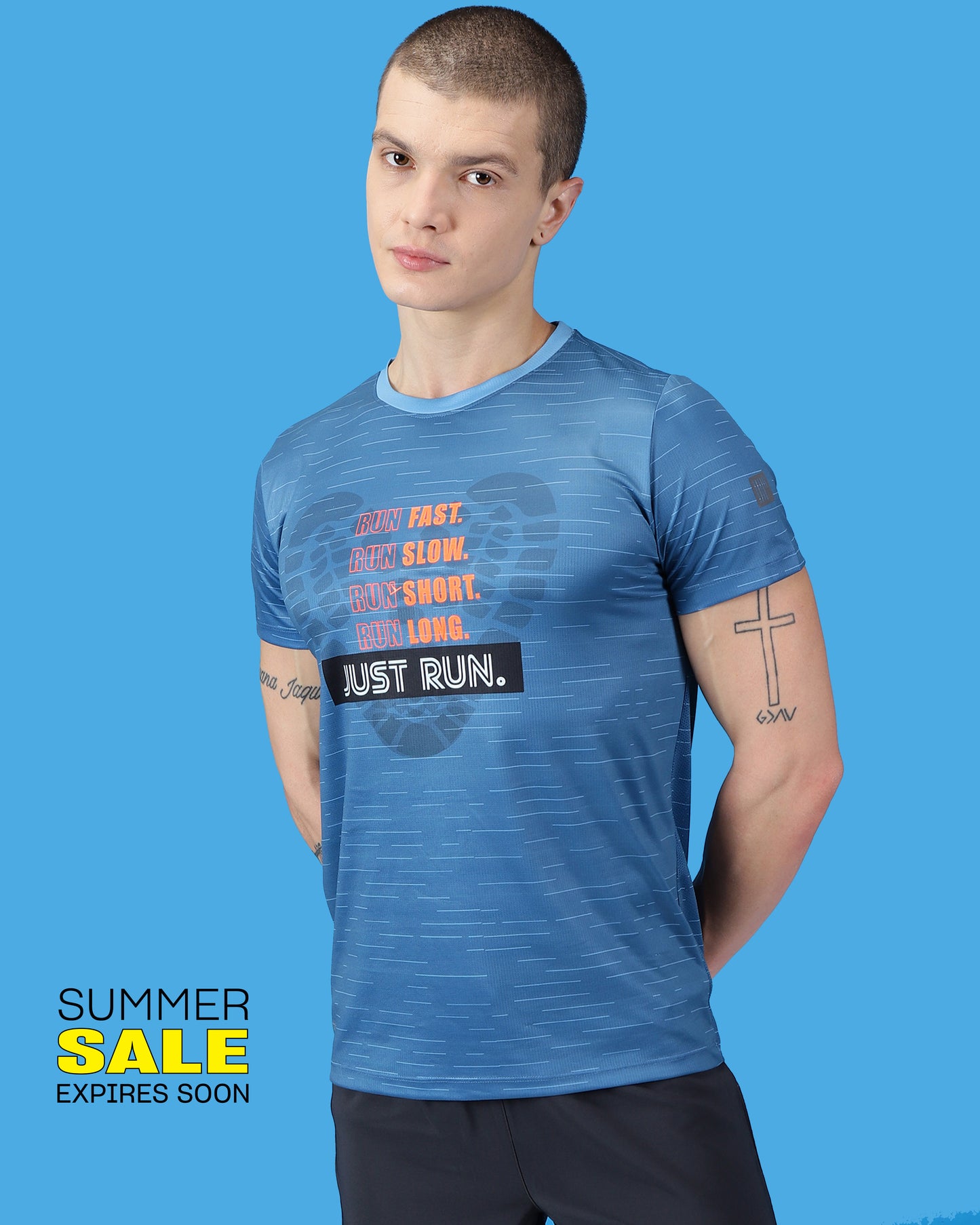 Running tee - Just run